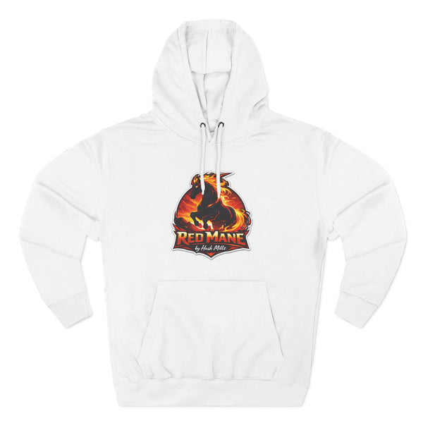Red Mane Lion Logo Hoodie
