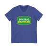 Big Deal Cannabis V-Neck Tee