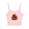 Red Mane Spaghetti Tank Top