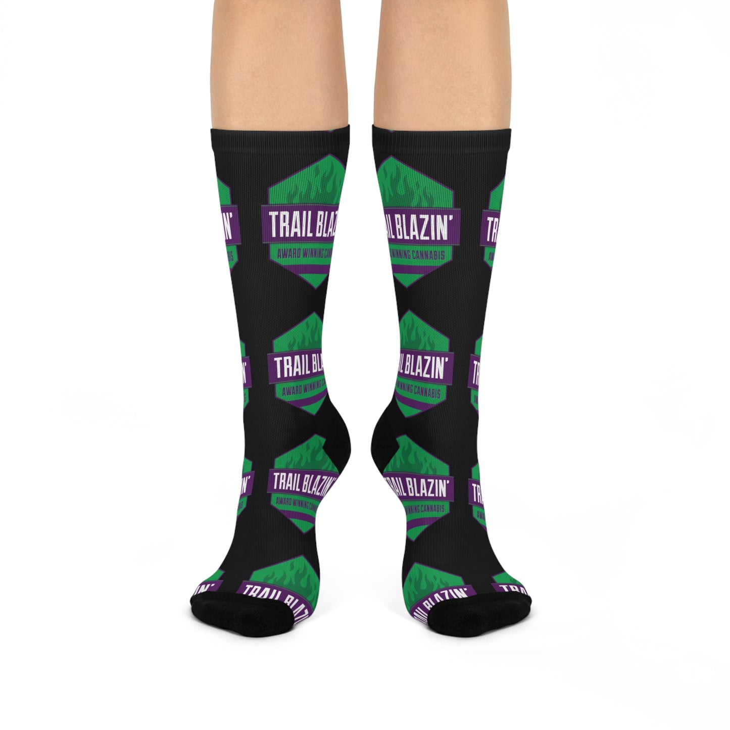 Trail Blazin' Cushioned Crew Socks