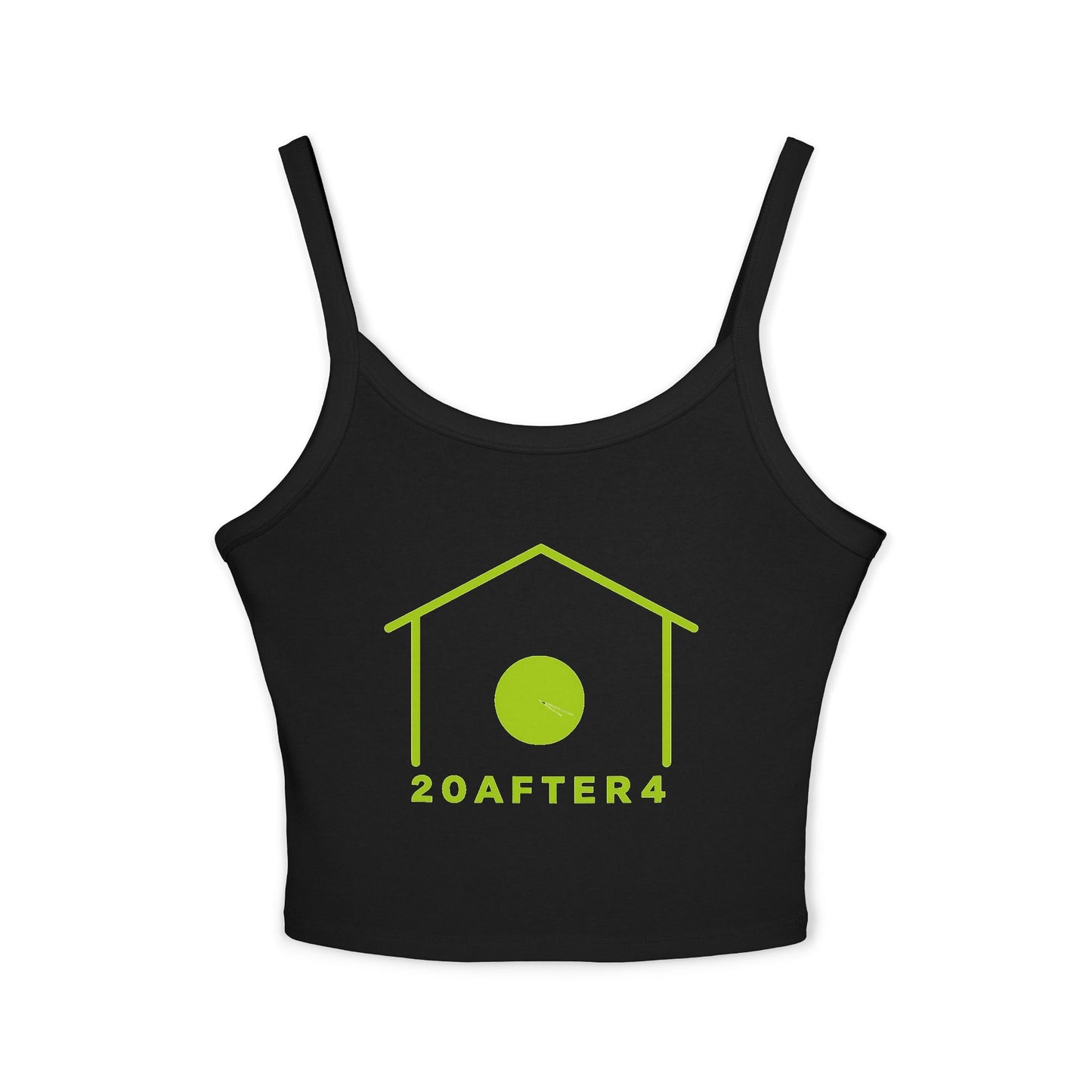 2OAfter4 Lime Spaghetti Tank