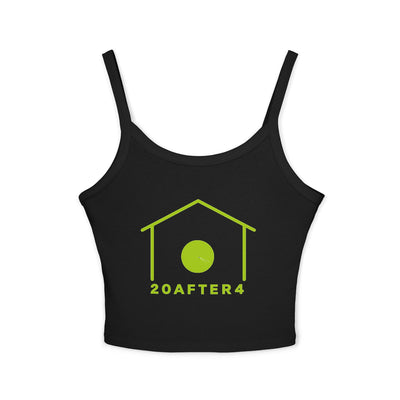 2OAfter4 Lime Spaghetti Tank