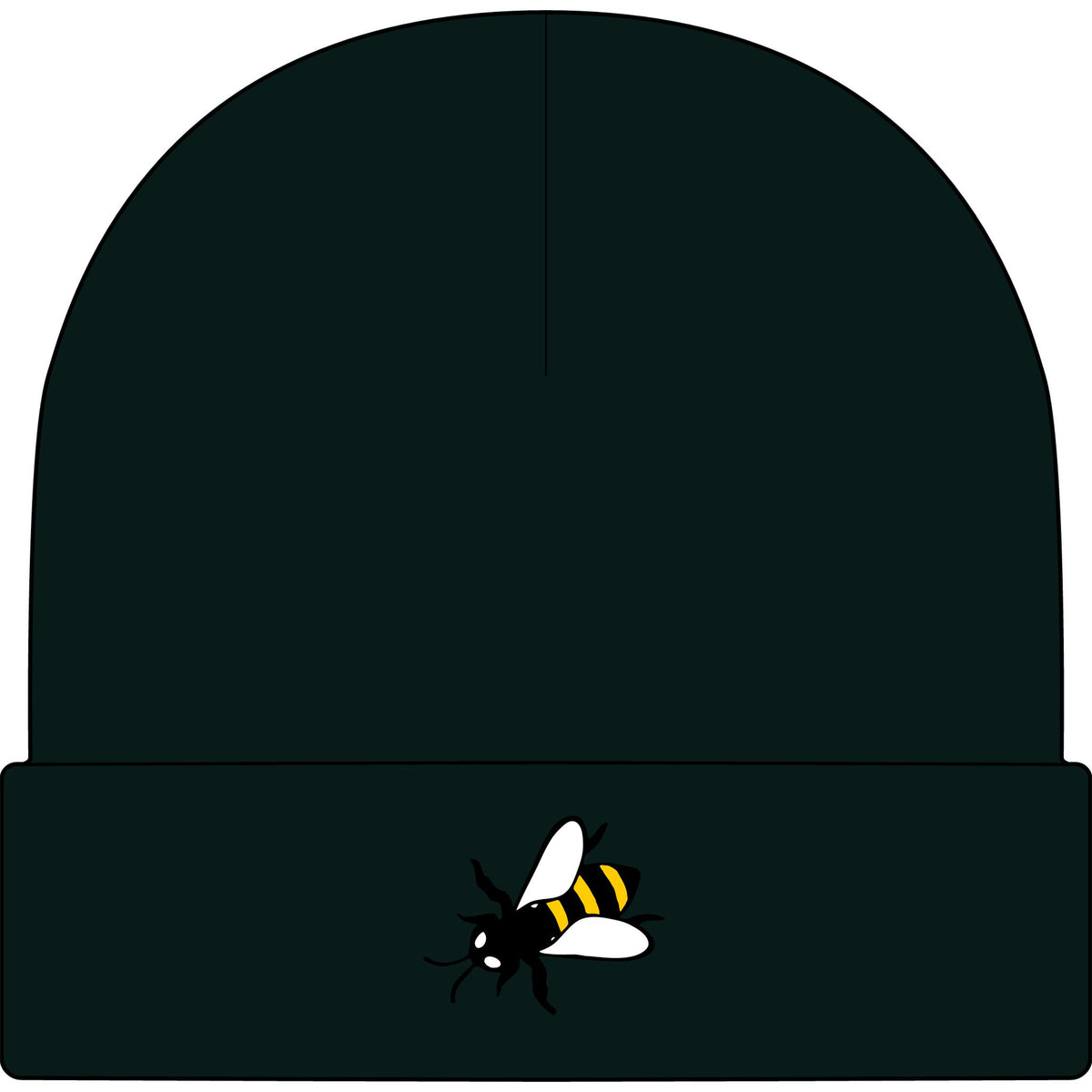 Lazy Bee Cuff Beanie