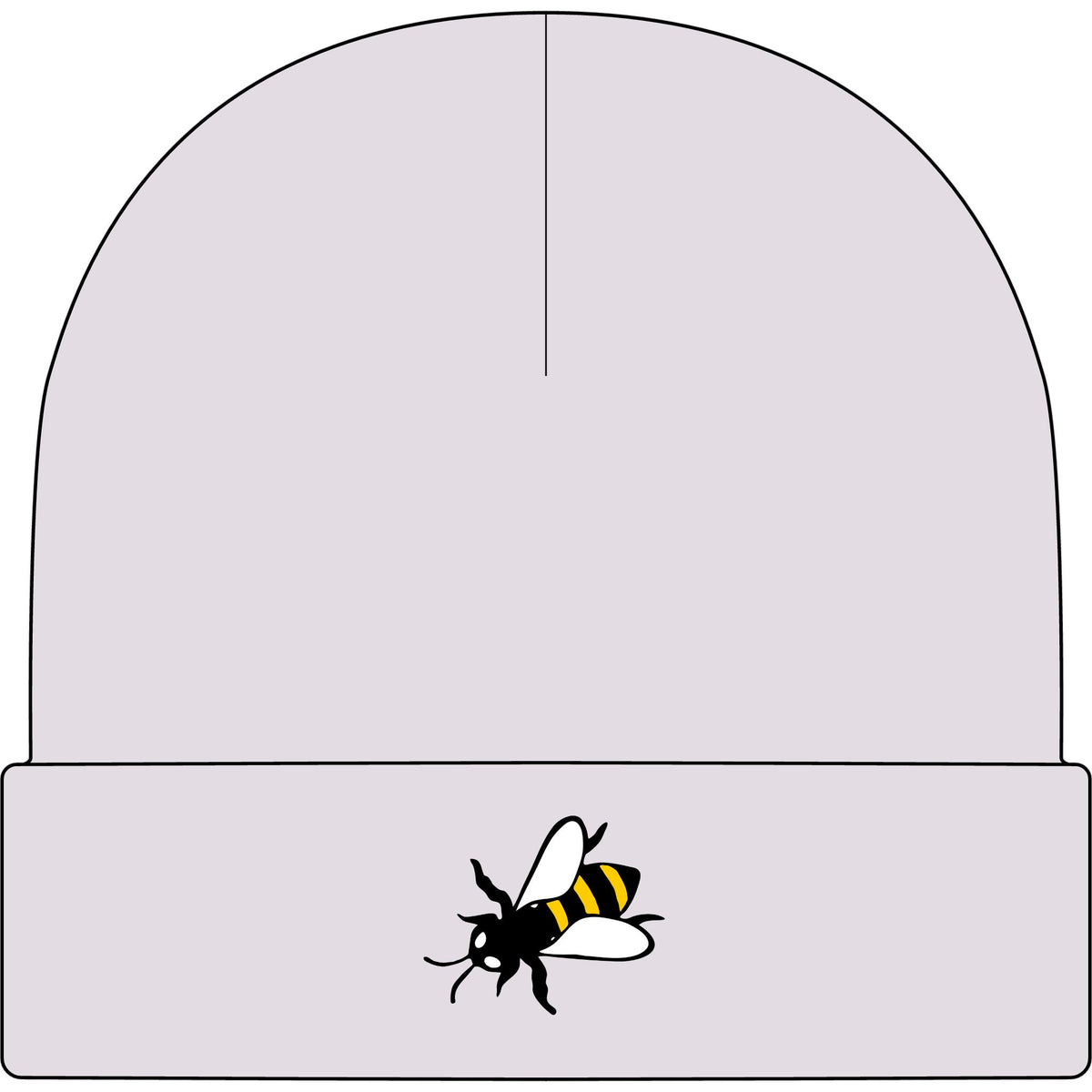 Lazy Bee Cuff Beanie
