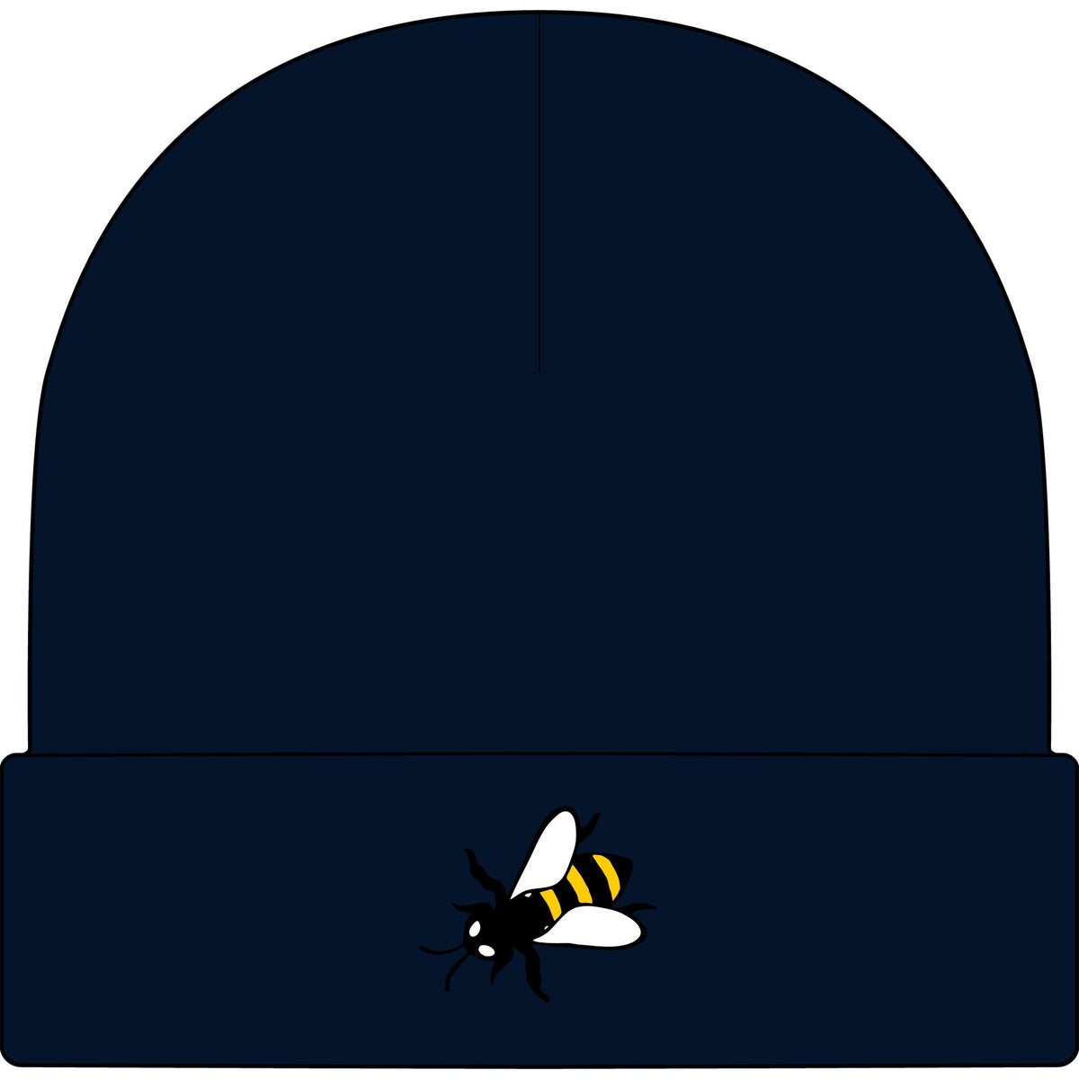 Lazy Bee Cuff Beanie