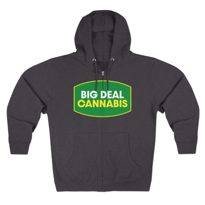 Big Deal Cannabis Zip Hoodie