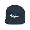 DeSaus  Embroidered Flat Bill Snapback Hat