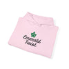 Emerald Twist Embroidered Hoodie
