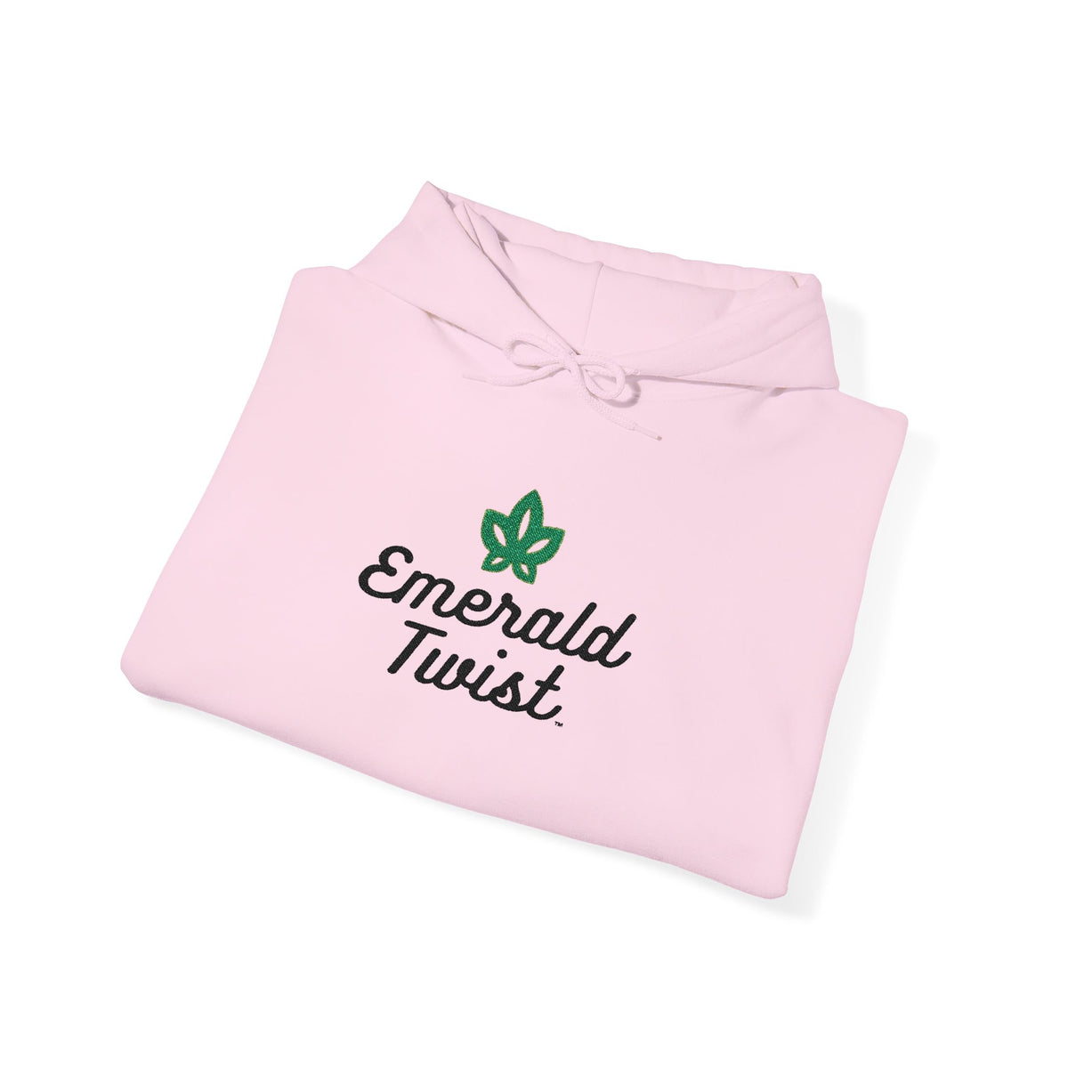 Emerald Twist Embroidered Hoodie
