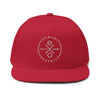 Experience Organics Embroidered Flat Bill Cap Snapback