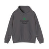 Emerald Twist Embroidered Hoodie