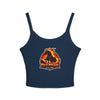 Red Mane Spaghetti Tank Top