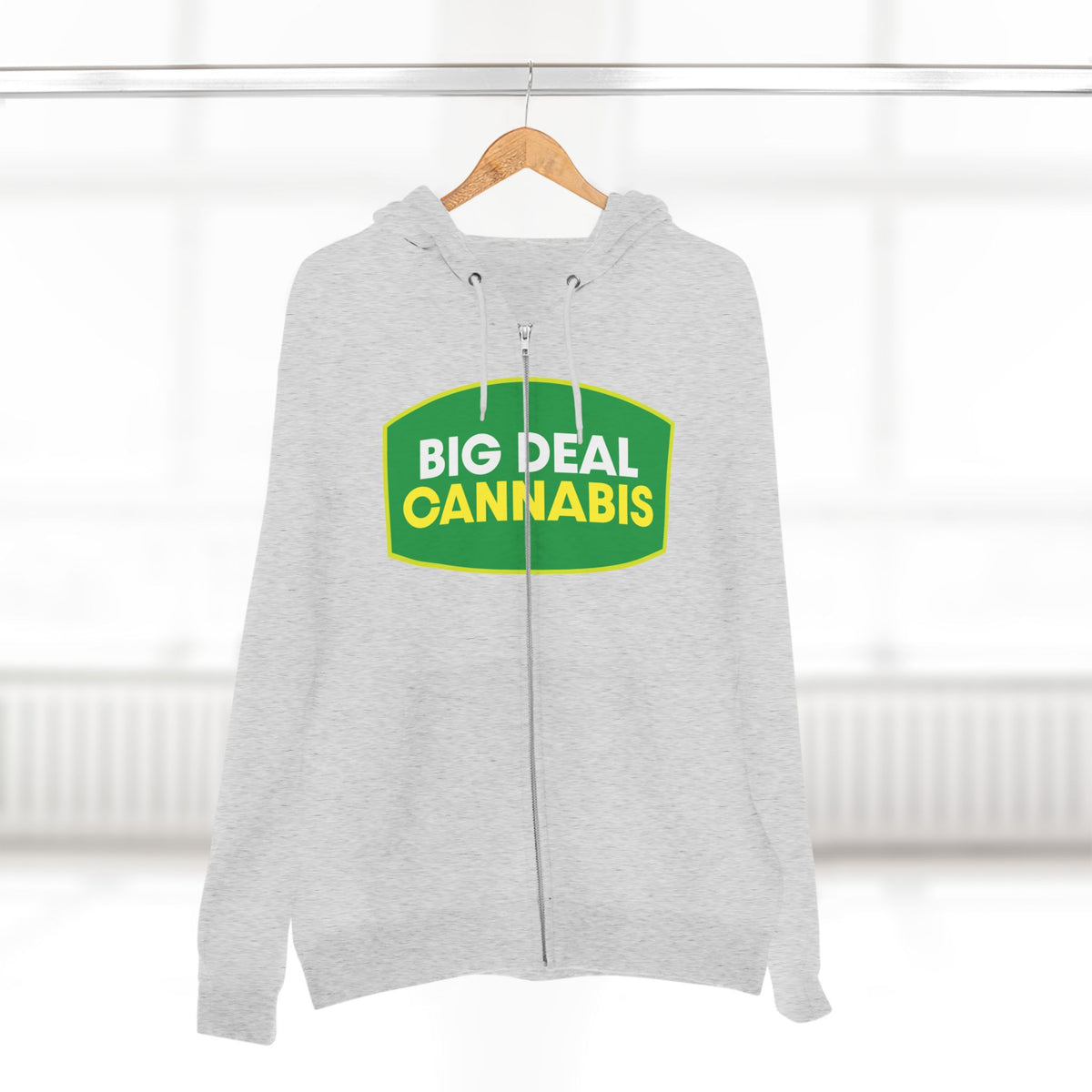 Big Deal Cannabis Zip Hoodie