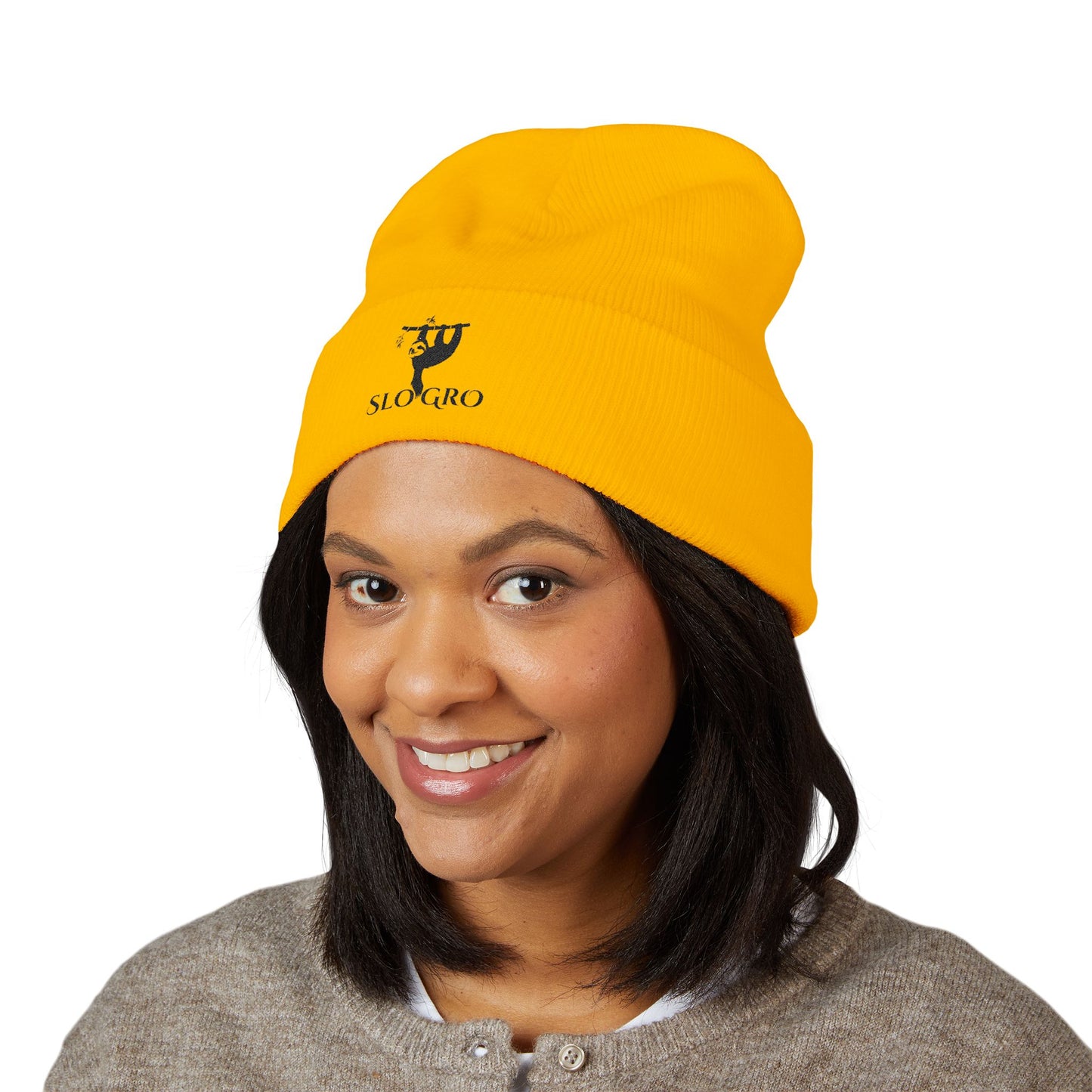 Slo Gro Cuffed Beanie (Embroidery)