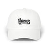 Homies Cannabis Co. Classic Dad Cap - Embroidered White Baseball Hat
