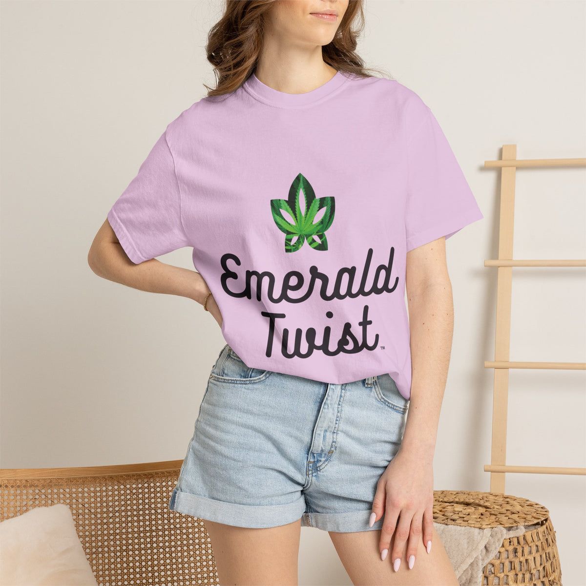 Emerald Twist T-Shirt “Harley”