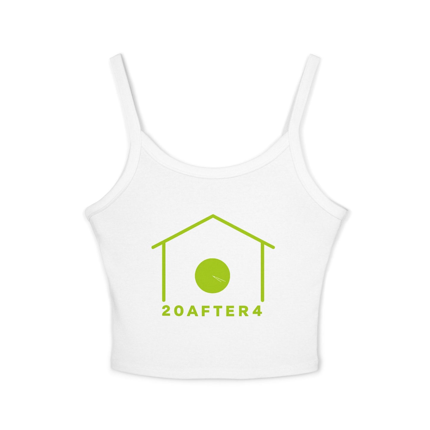 2OAfter4 Lime Spaghetti Tank
