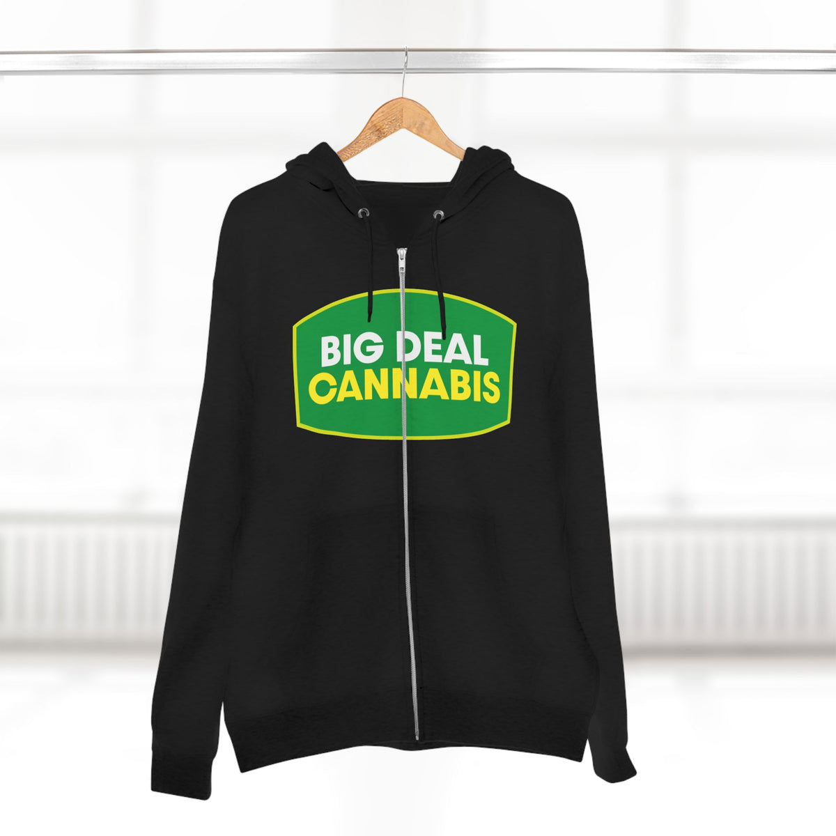Big Deal Cannabis Zip Hoodie