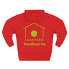 20AFTER4 Lime Logo Hoodie (Front & Back)