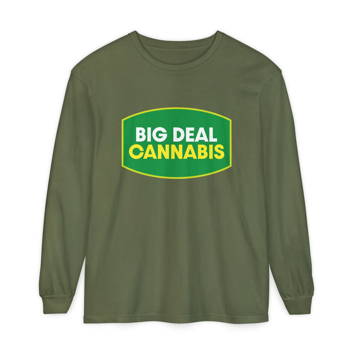Big Deal Cannabis Long Sleeve Tee