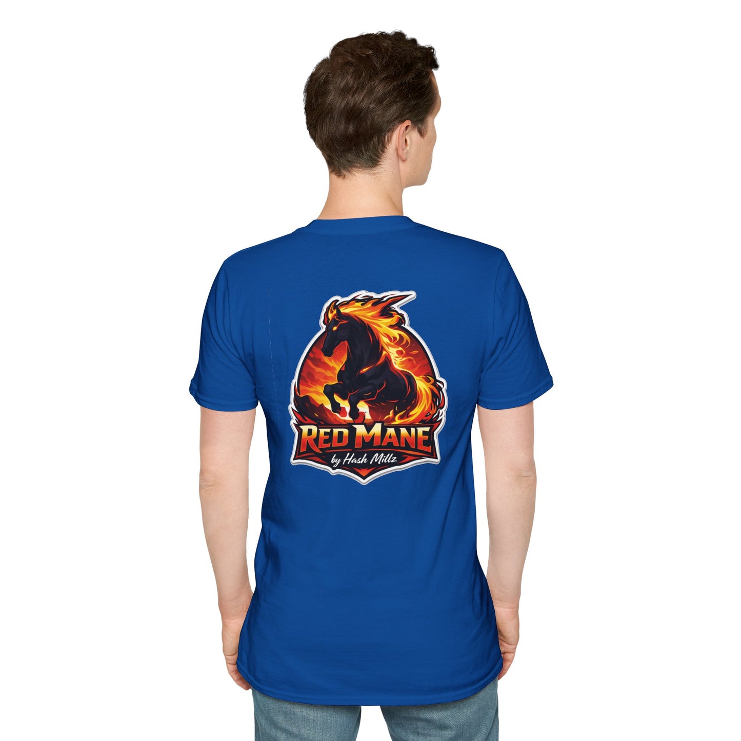 Red Mane Graphic Tee (Back)