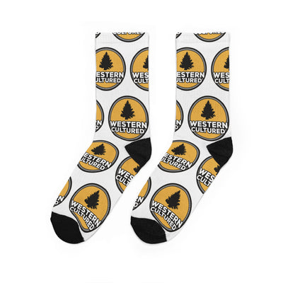 Western Cultured Crew Socks