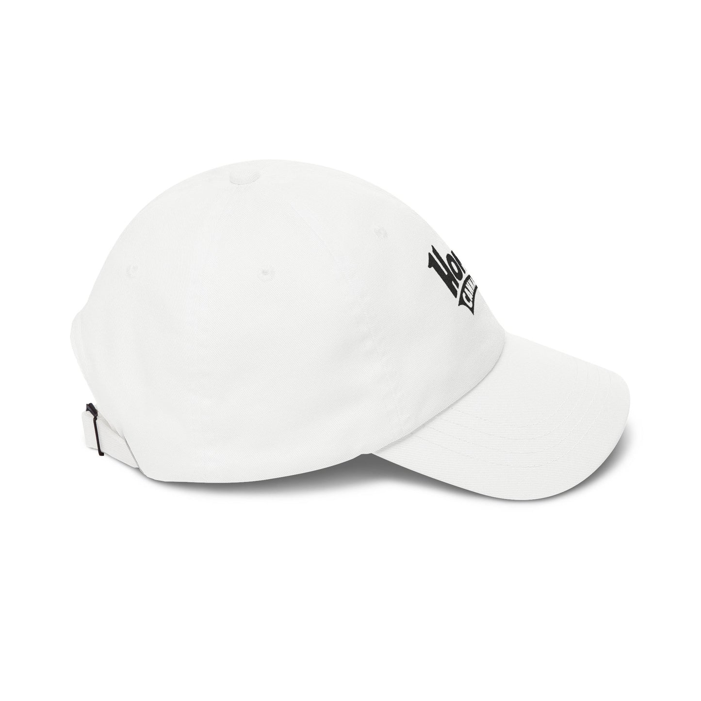 Homies Cannabis Co. Classic Dad Cap - Embroidered White Baseball Hat