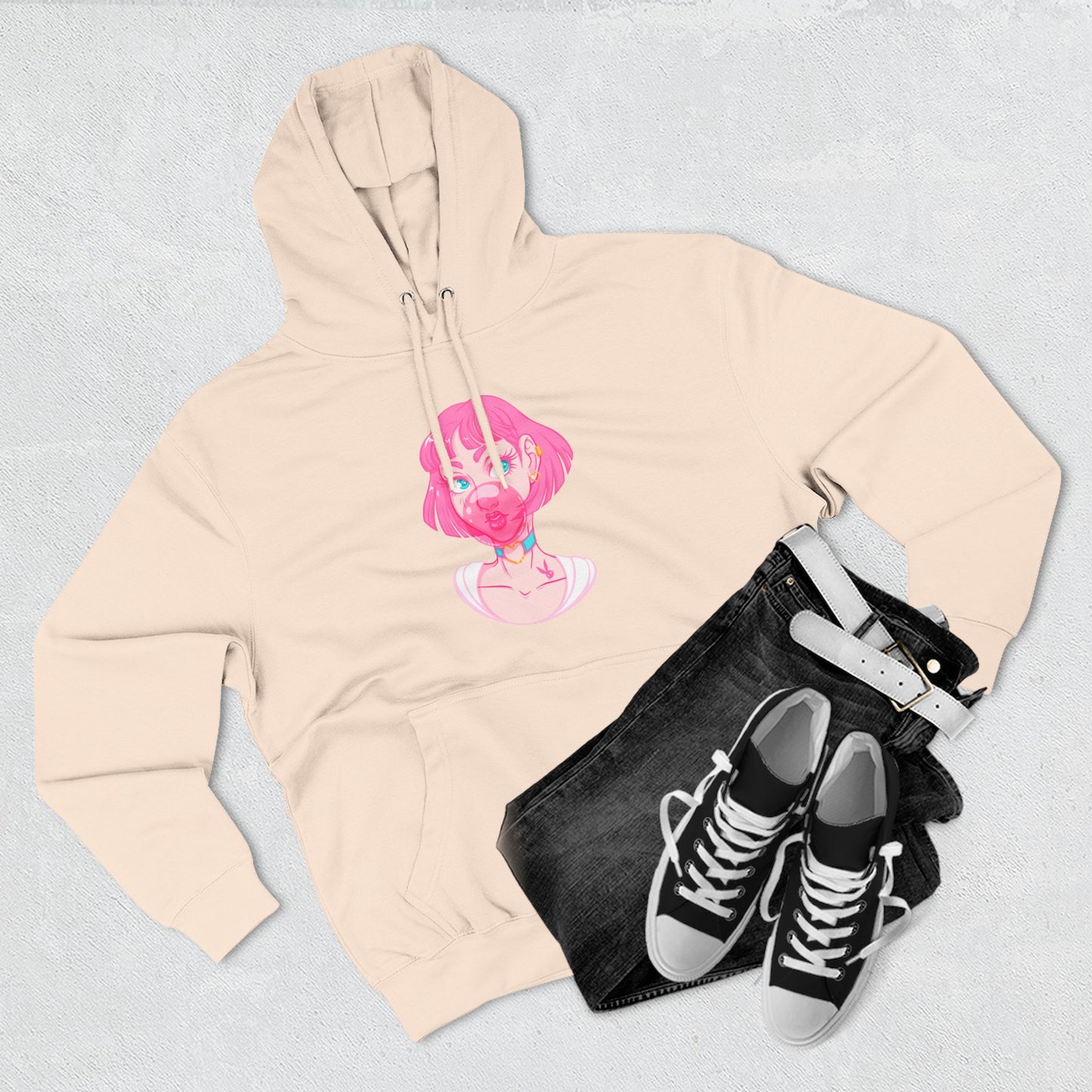 Bubblegum Breath DeSaus Hoodie