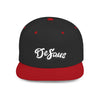 DeSaus  Embroidered Flat Bill Snapback Hat