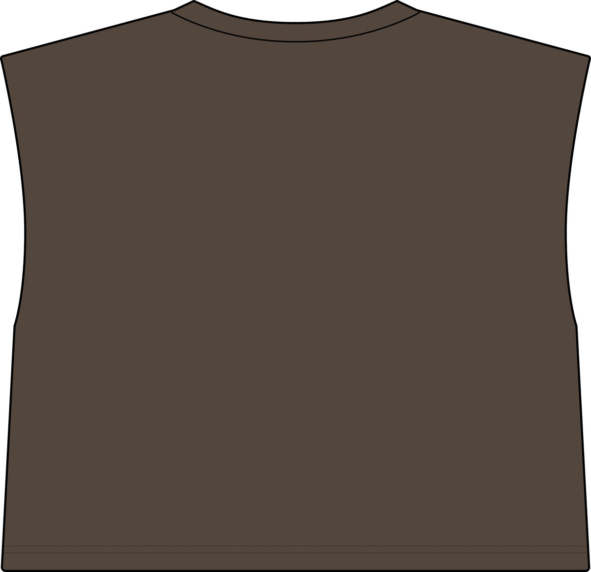 Muscle Tee — "Big Deal Cannabis" Graphic Crop Top