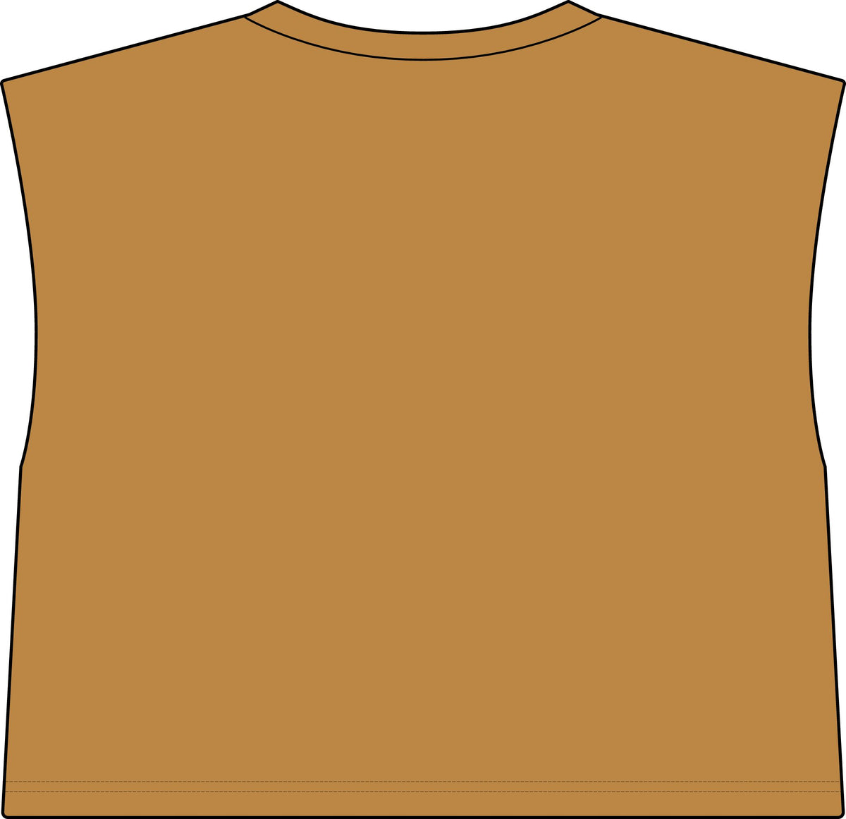 Muscle Tee — "Big Deal Cannabis" Graphic Crop Top