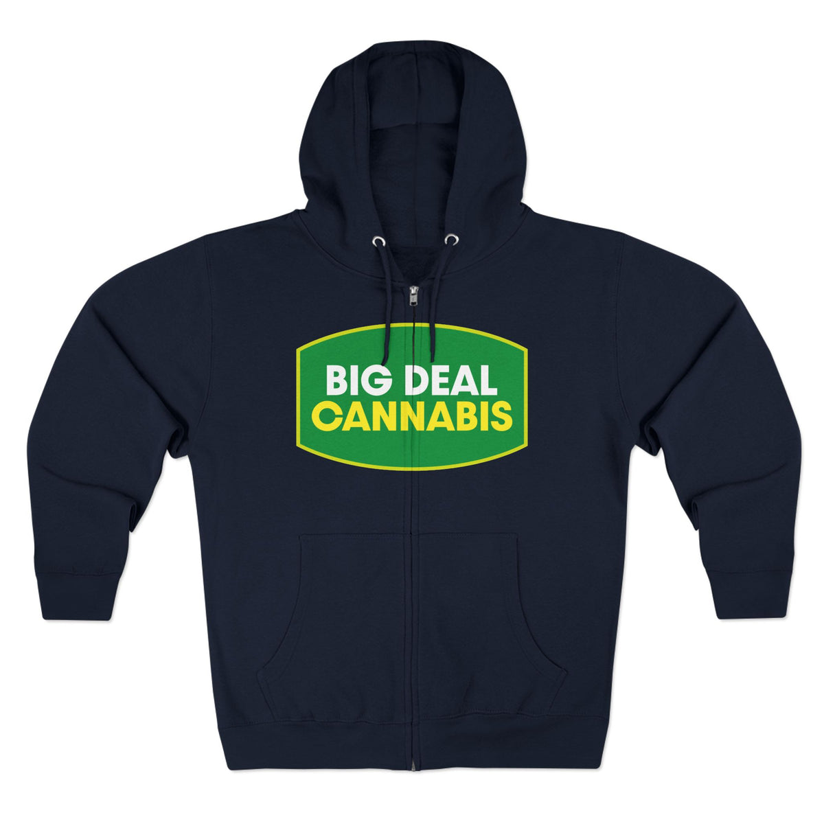 Big Deal Cannabis Zip Hoodie