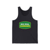 Cannabis Graphic Tank Top — "Big Deal Cannabis" Green Logo Tank