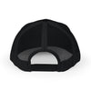 Emerald Twist Trucker Cap – Embroidered Leaf Snapback Hat