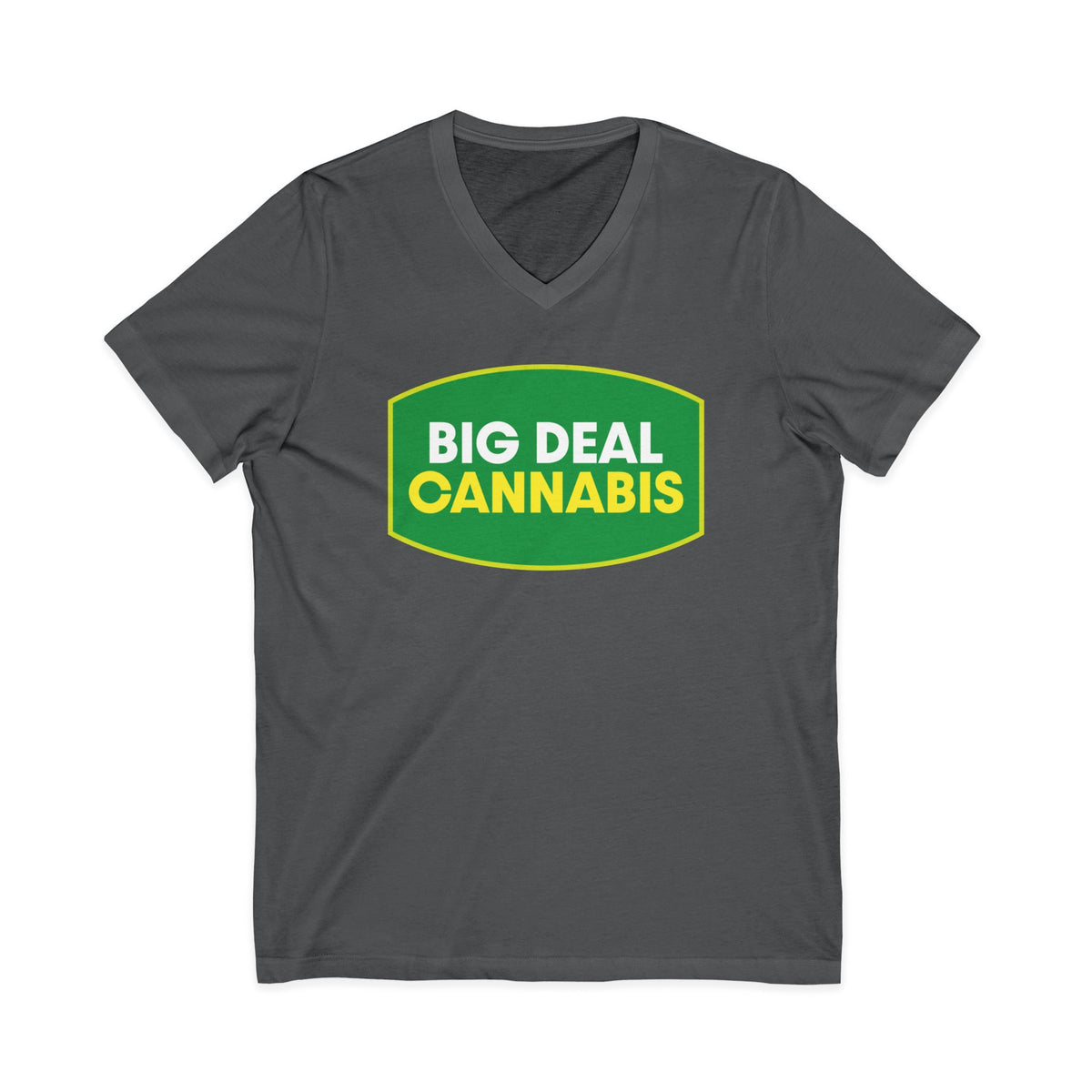 Big Deal Cannabis V-Neck Tee