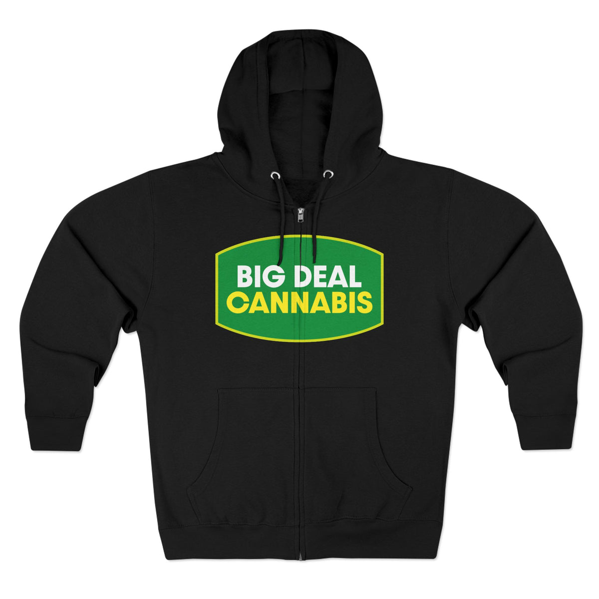 Big Deal Cannabis Zip Hoodie
