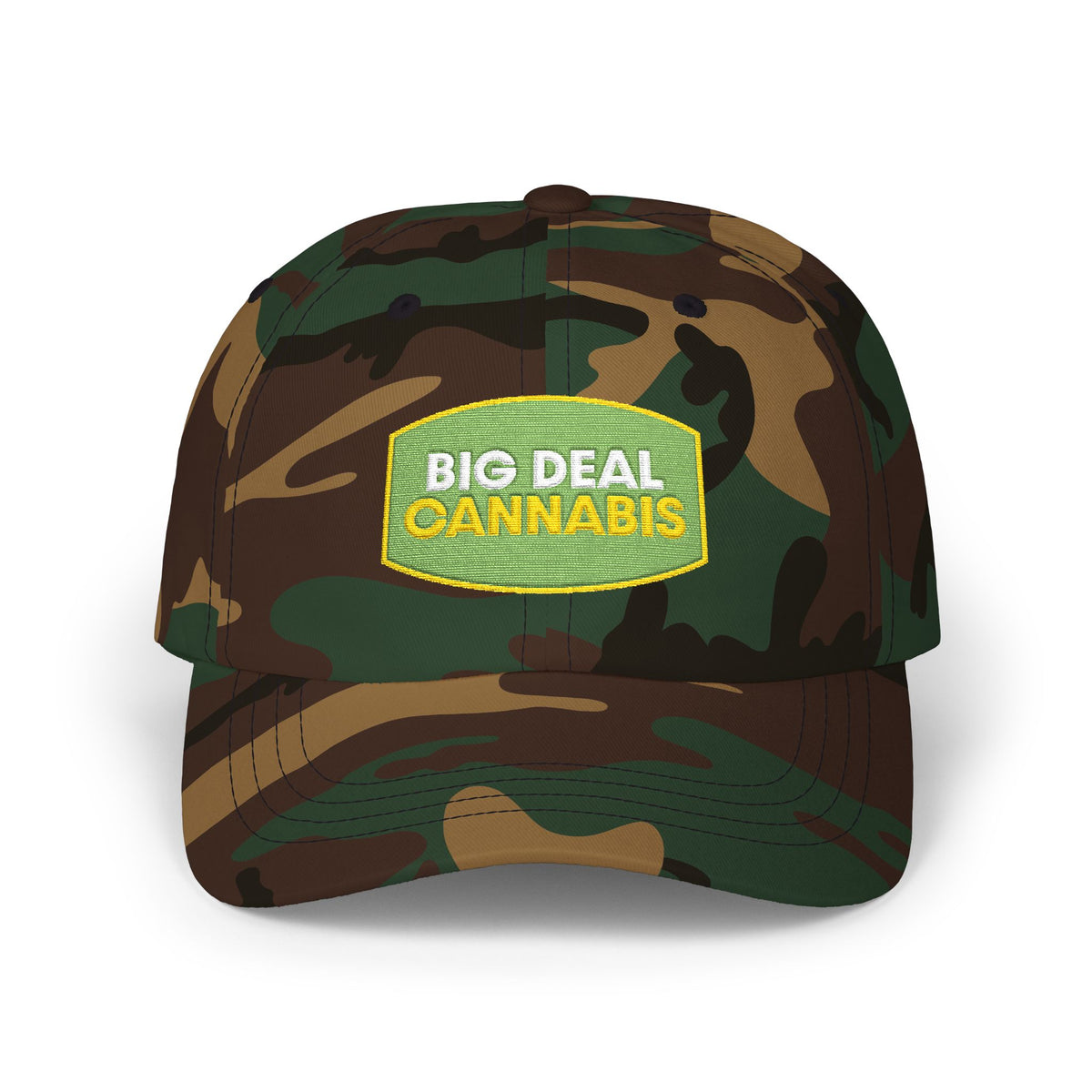 Big Deal Cannabis Embroidered Dad Cap