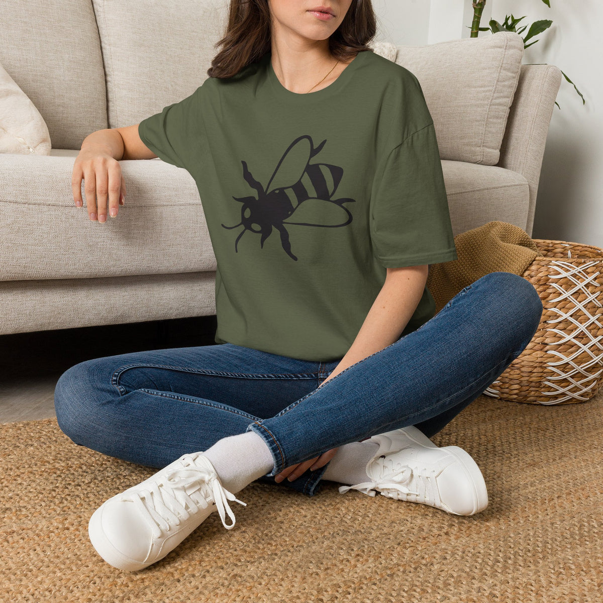 Lazy Bee Minimal Unisex T-Shirt