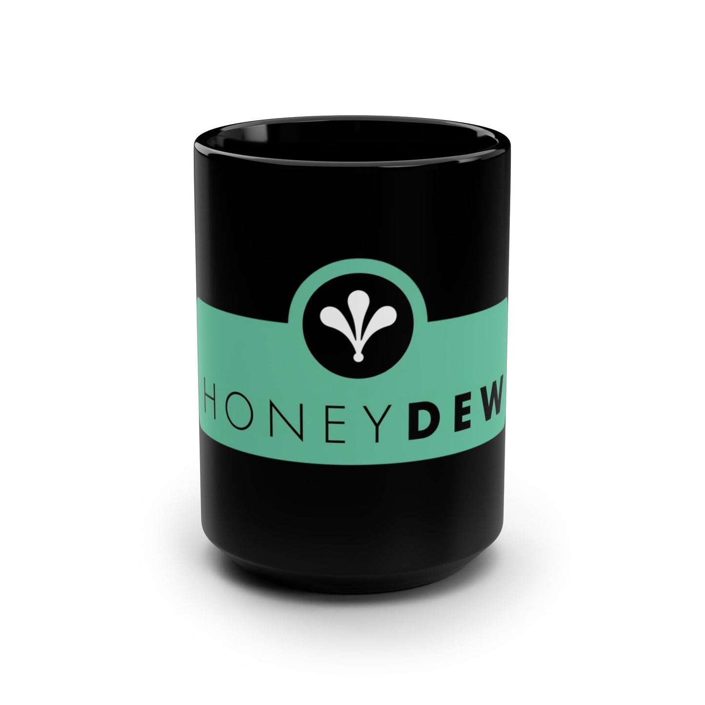 Black 15oz Logo Mug — Mint HoneyDew Design