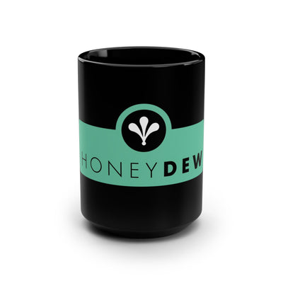 Black 15oz Logo Mug — Mint HoneyDew Design