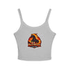 Red Mane Spaghetti Tank Top