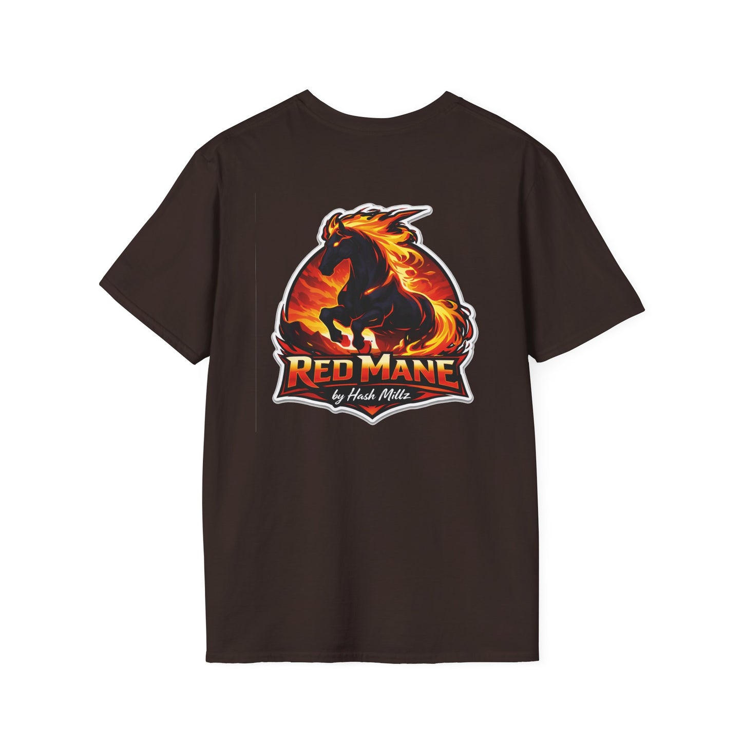 Red Mane Graphic Tee (Back)