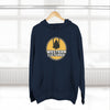 Western Cultured Hoodie — Retro Mountain Logo Pullover