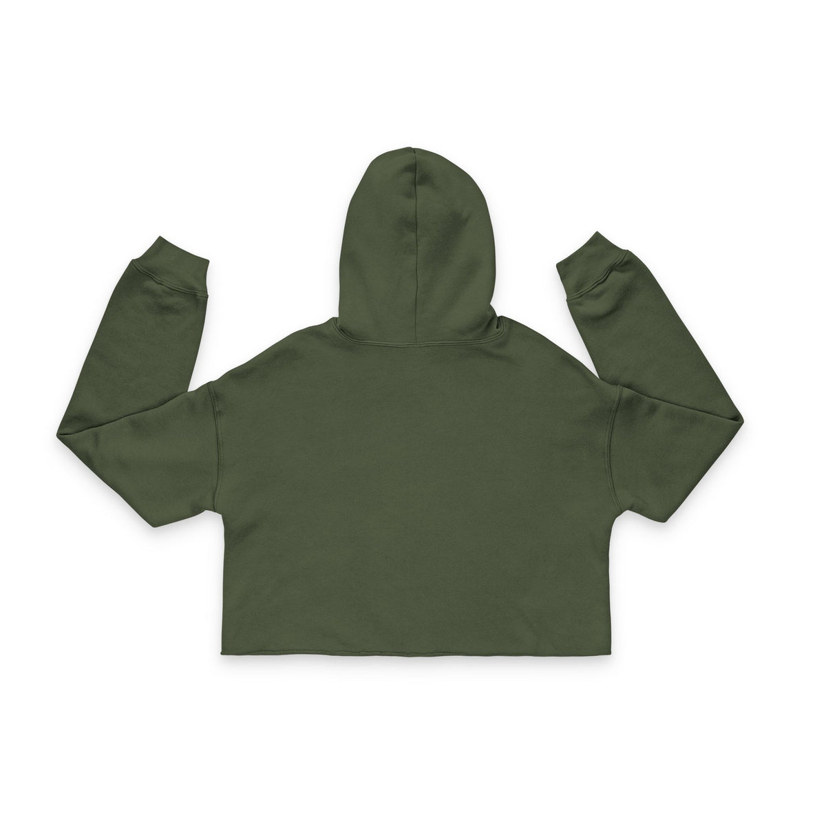 Cropped Hoodie — "Big Deal Cannabis" Logo Women's Streetwear