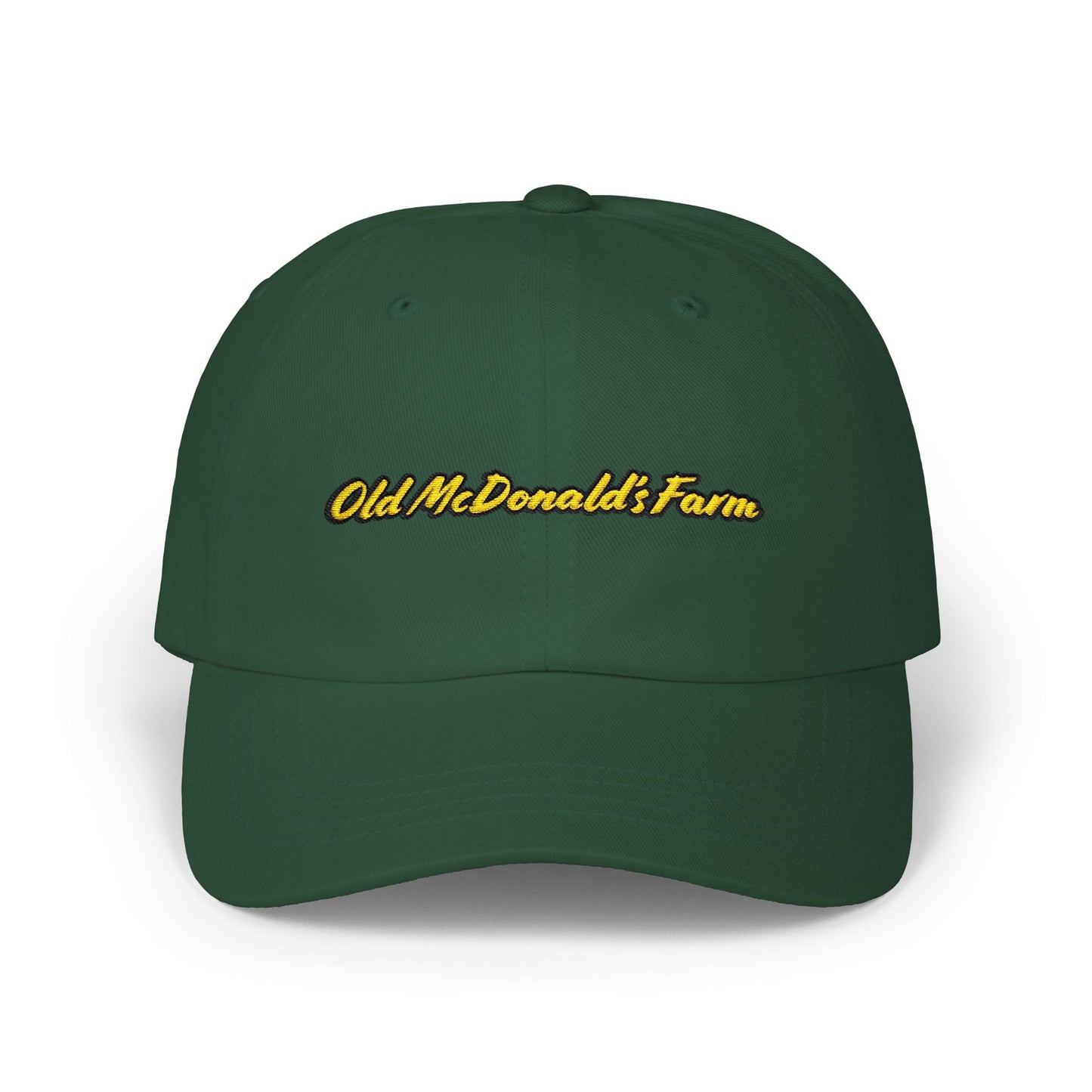 Dad Cap — "Old McDonald’s Farm" Embroidered Classic Baseball Hat