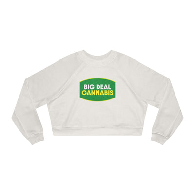 Big Deal Cannabis Cropped Pullover