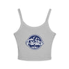 Spaghetti Tank Top - 'Frostrco' Mountain Logo Crop