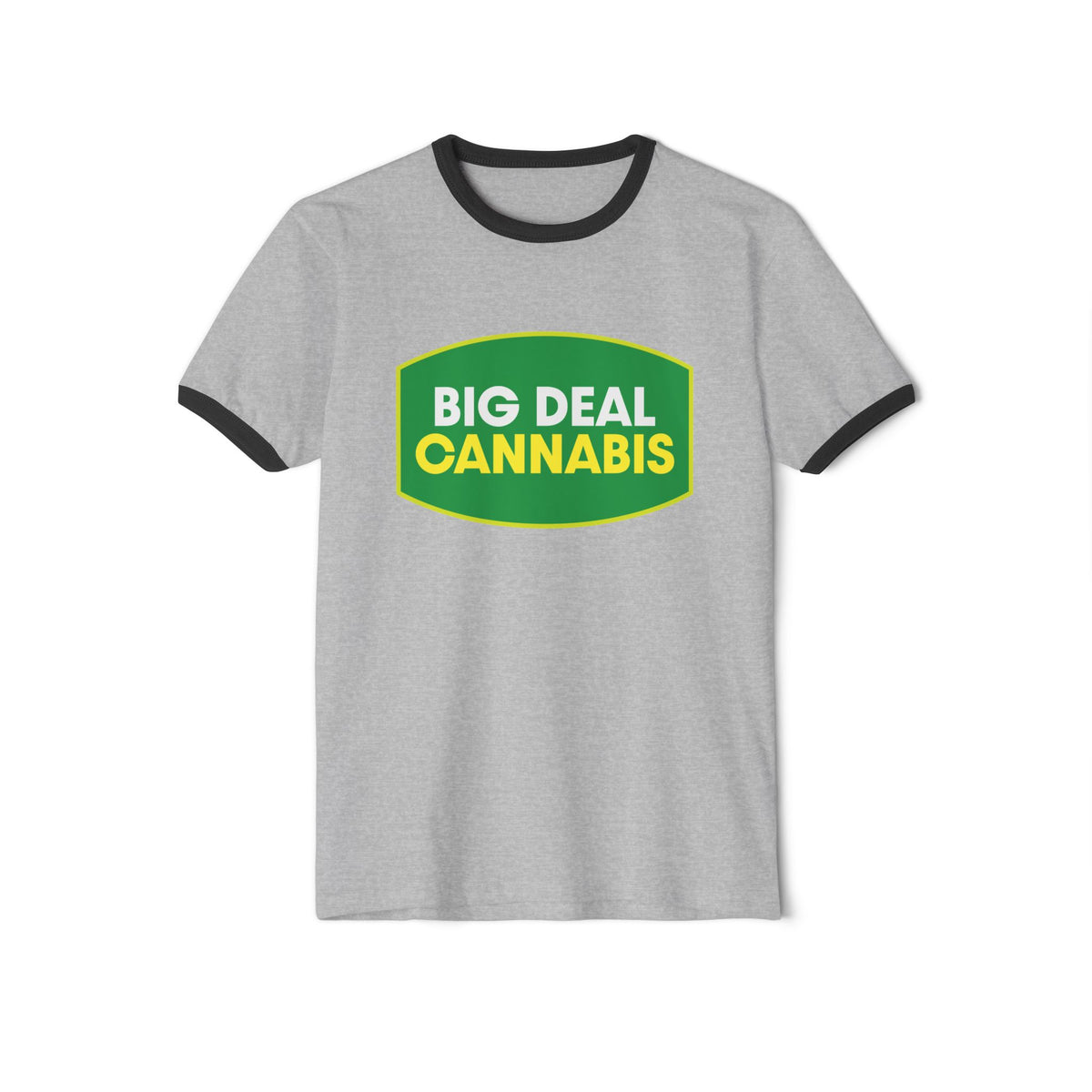 Big Deal Cannabis Ringer T-Shirt