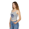 Spaghetti Tank Top - 'Frostrco' Mountain Logo Crop