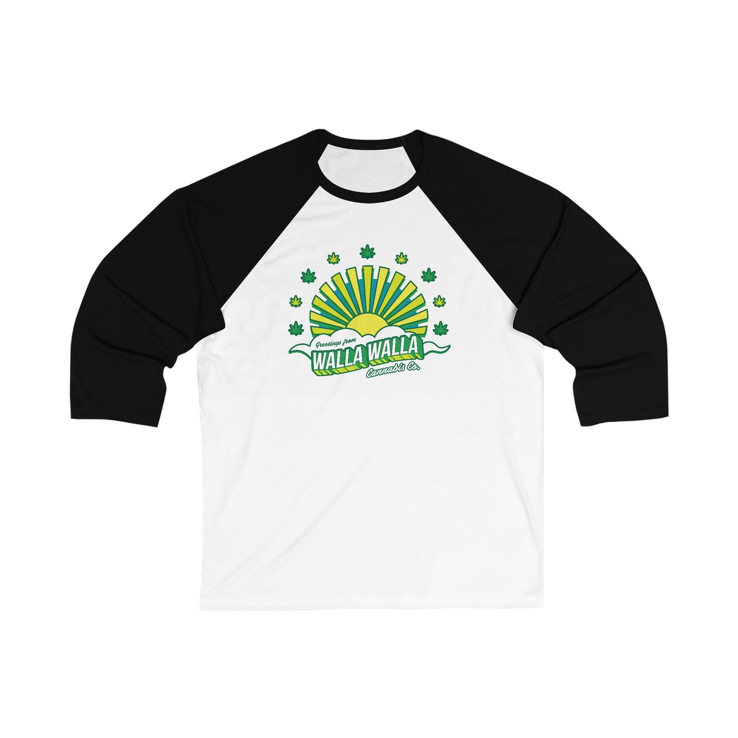 Walla Walla Cannabis Sunrise Baseball Tee